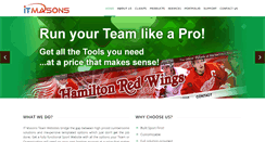 Desktop Screenshot of itmasons.com